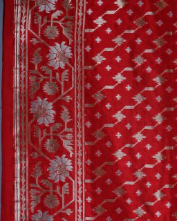 Banarasi Silk Chilly Red Saree
