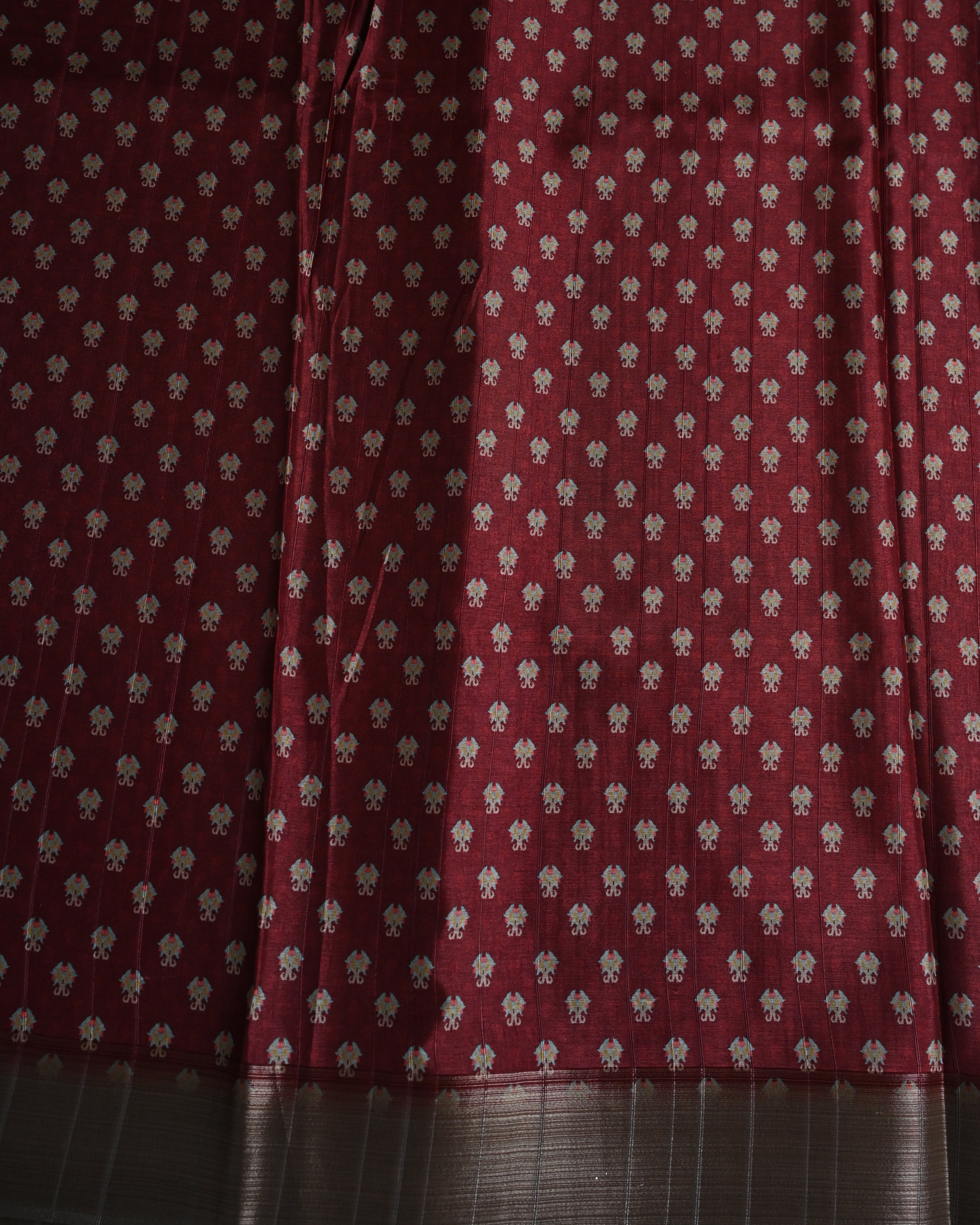 Bhagalpuri Multi Colour Saree