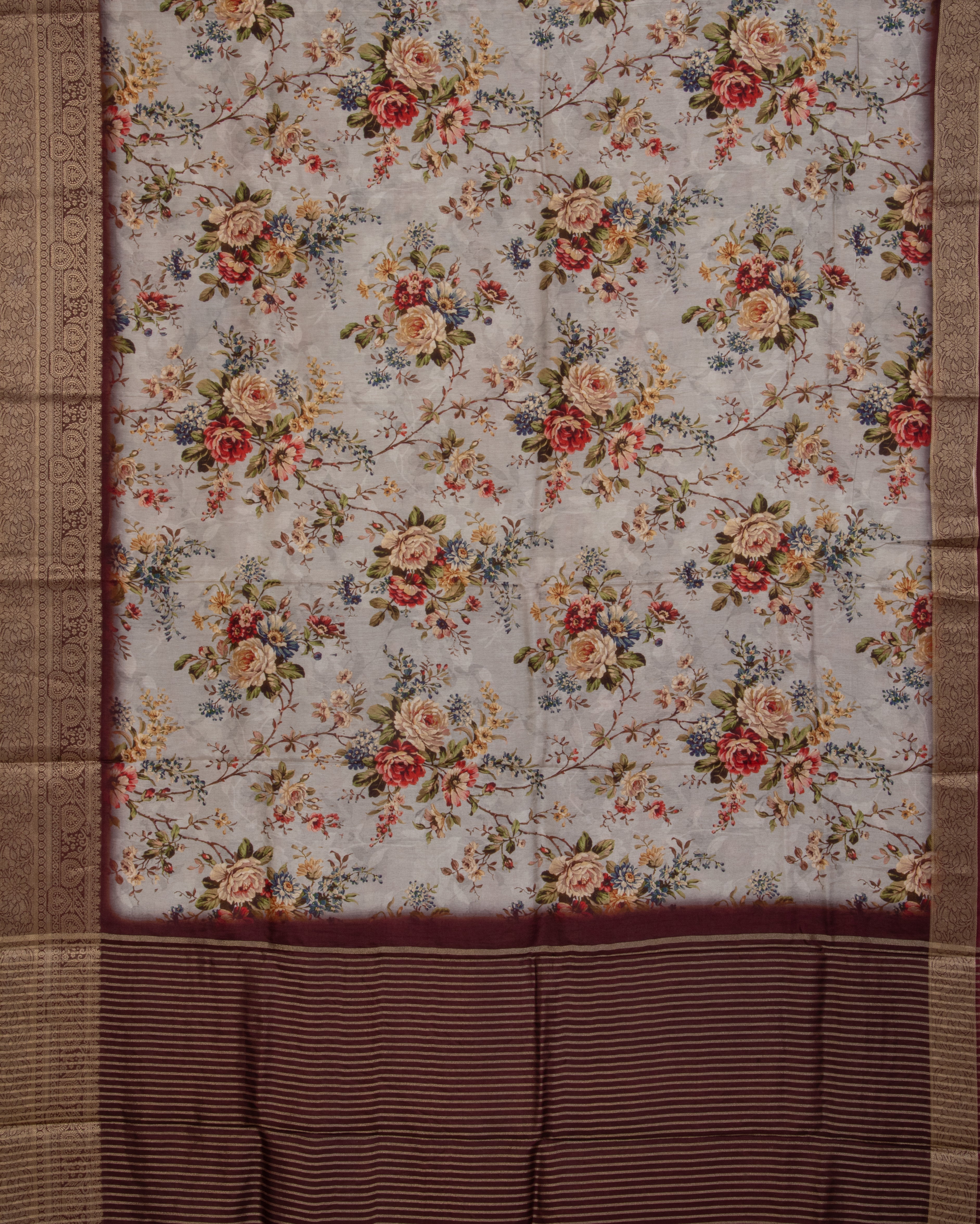 DolaSilkLightGreyFloralSareeCopyofDC04_2