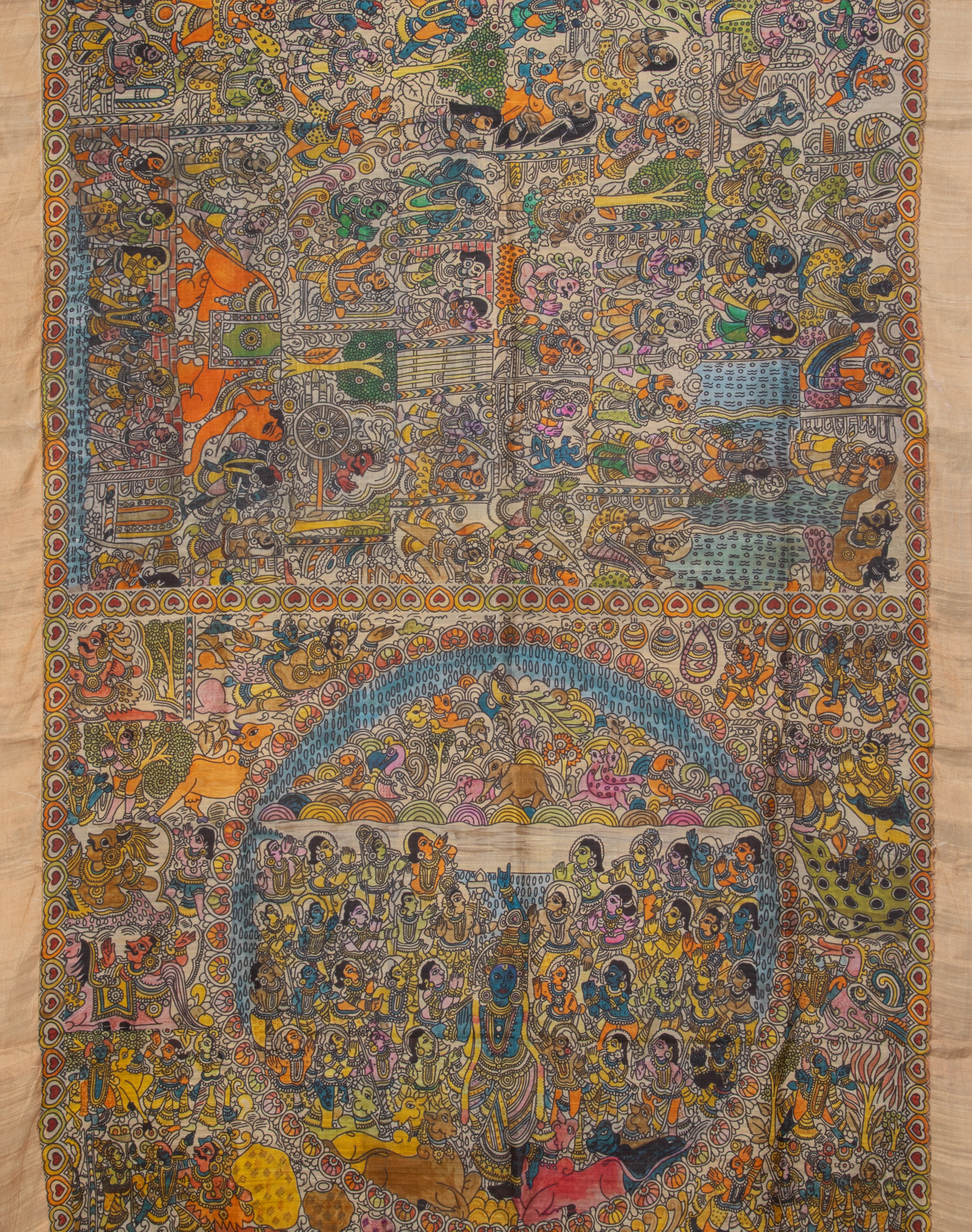 DupionSilkKalamkariPrintSareeCopyofDS003_2