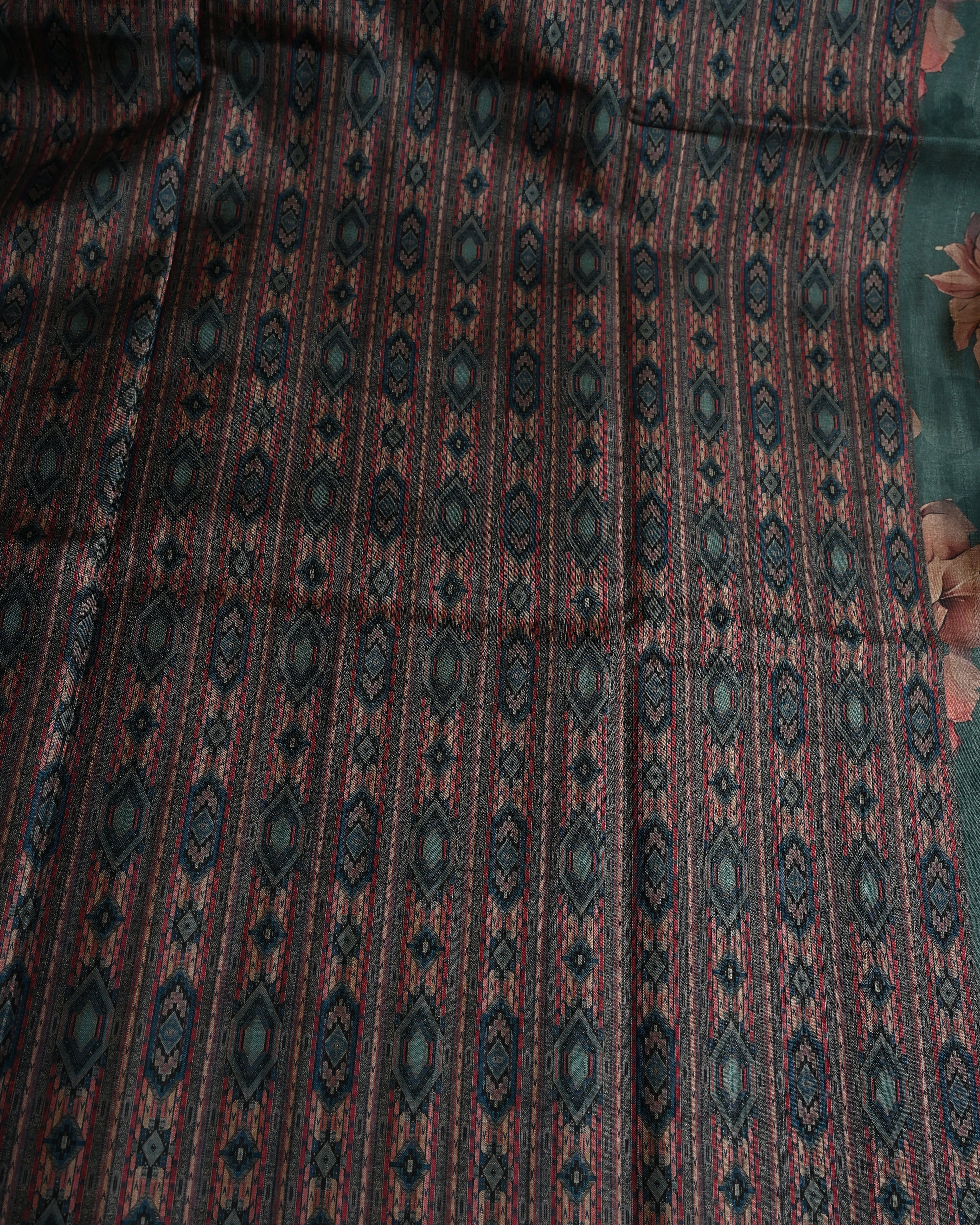 Kollam Digital Print Saree