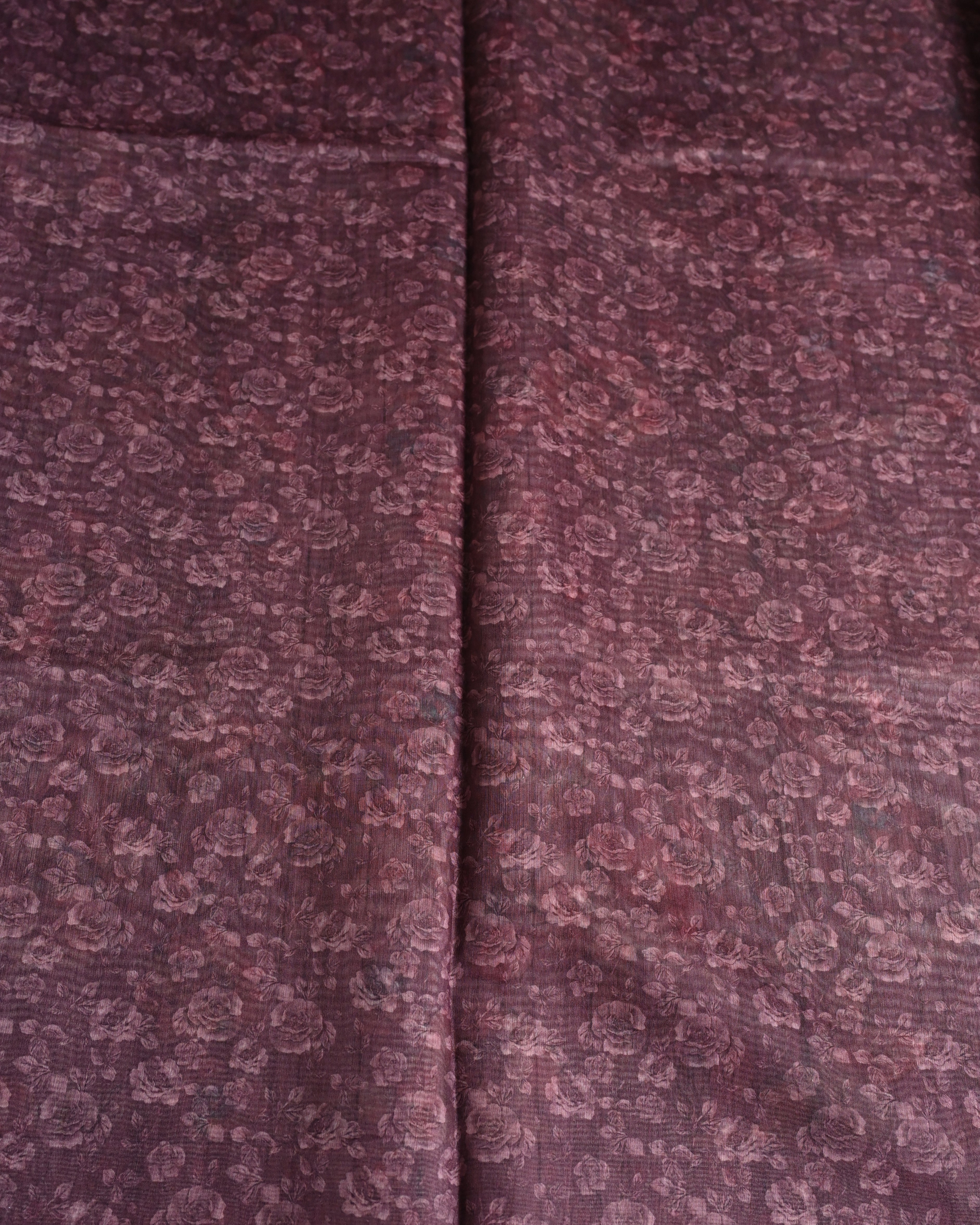 Kosa Digital Floral Print Saree