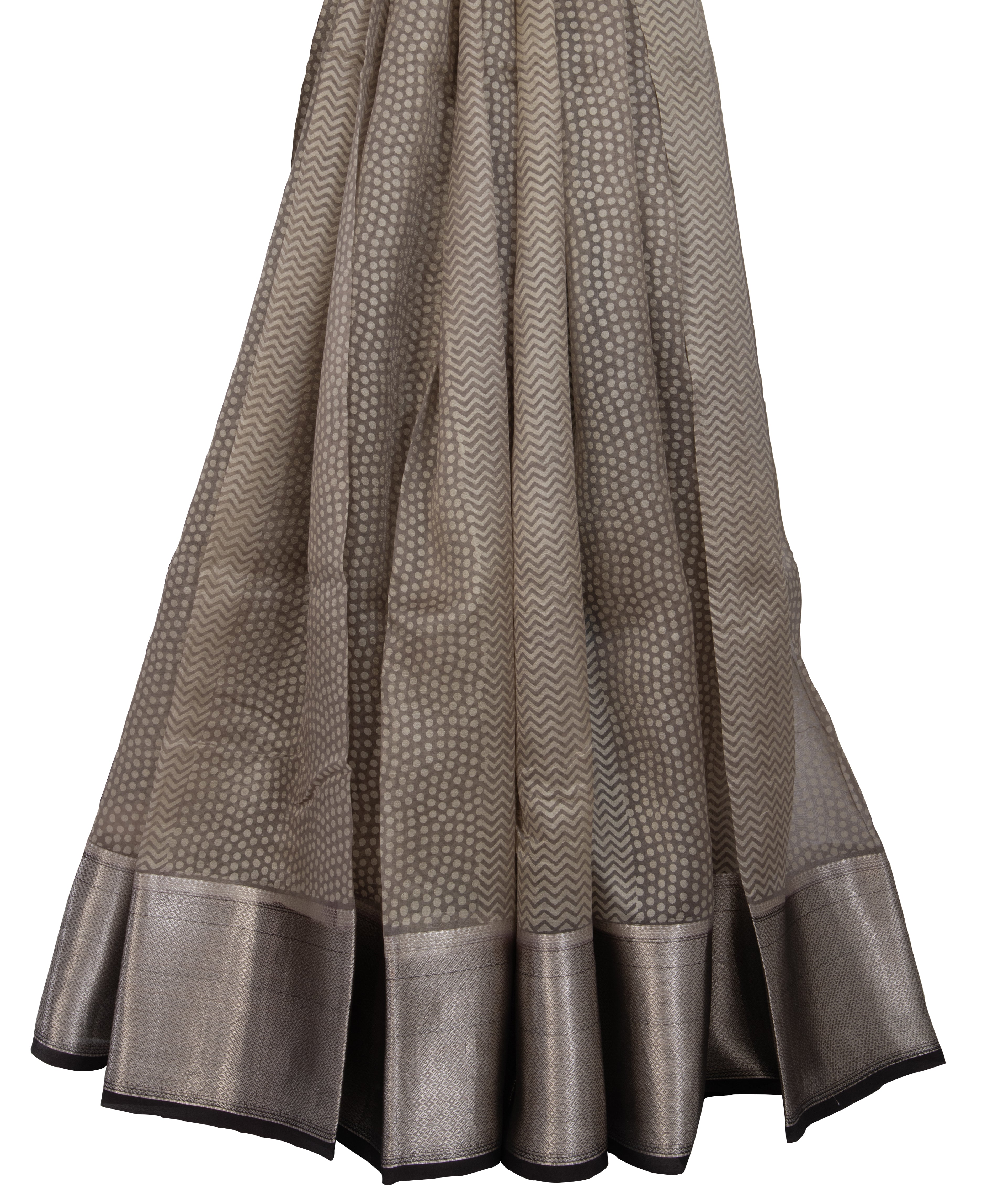 OrganzaLightMilitaryGeometricshapesaree