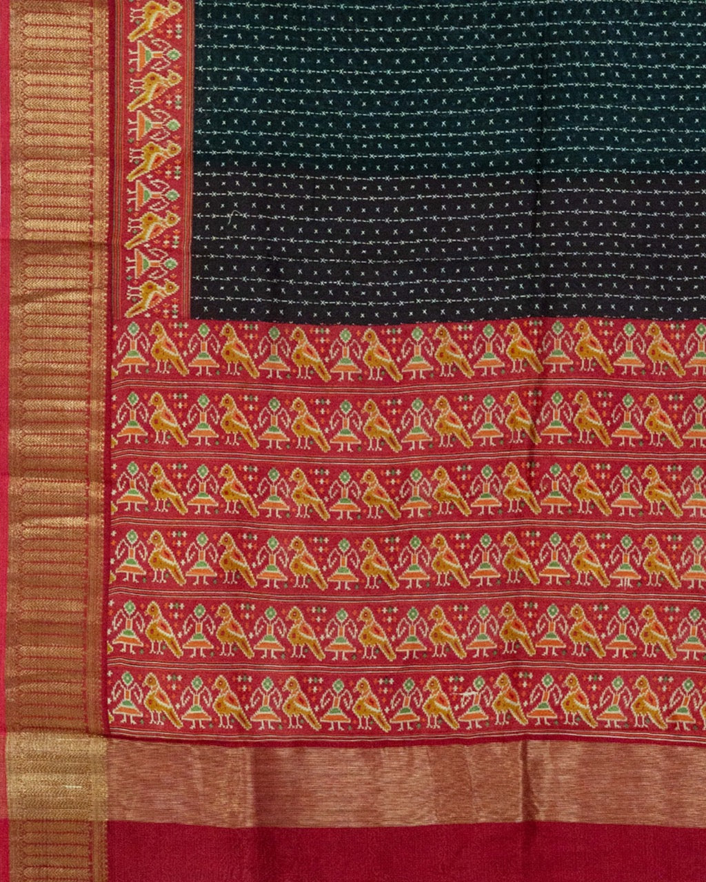 SachiparPrintBlackStripeSareeGroup26Large