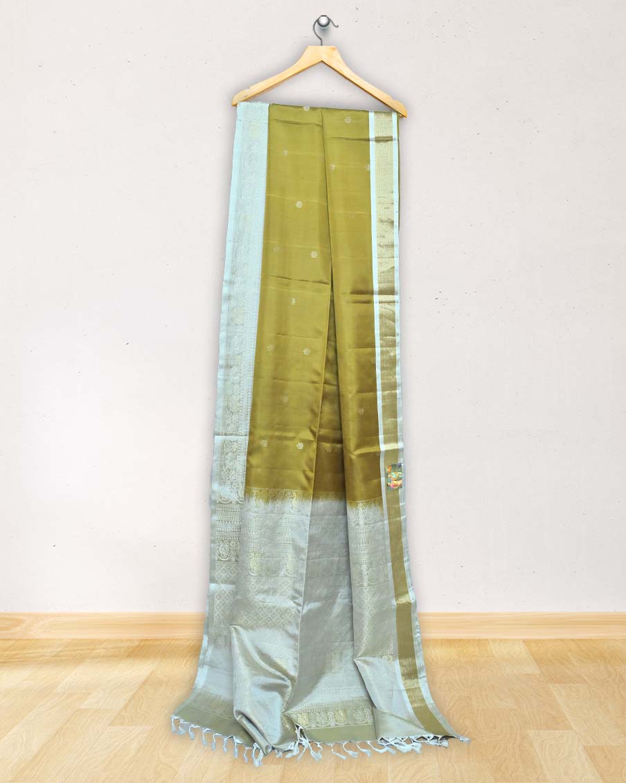SoftSilkAntiqueGoldZariOliveGreenSaree_efb20ded-1fa4-4b2d-8066-bfd1b17c8c36