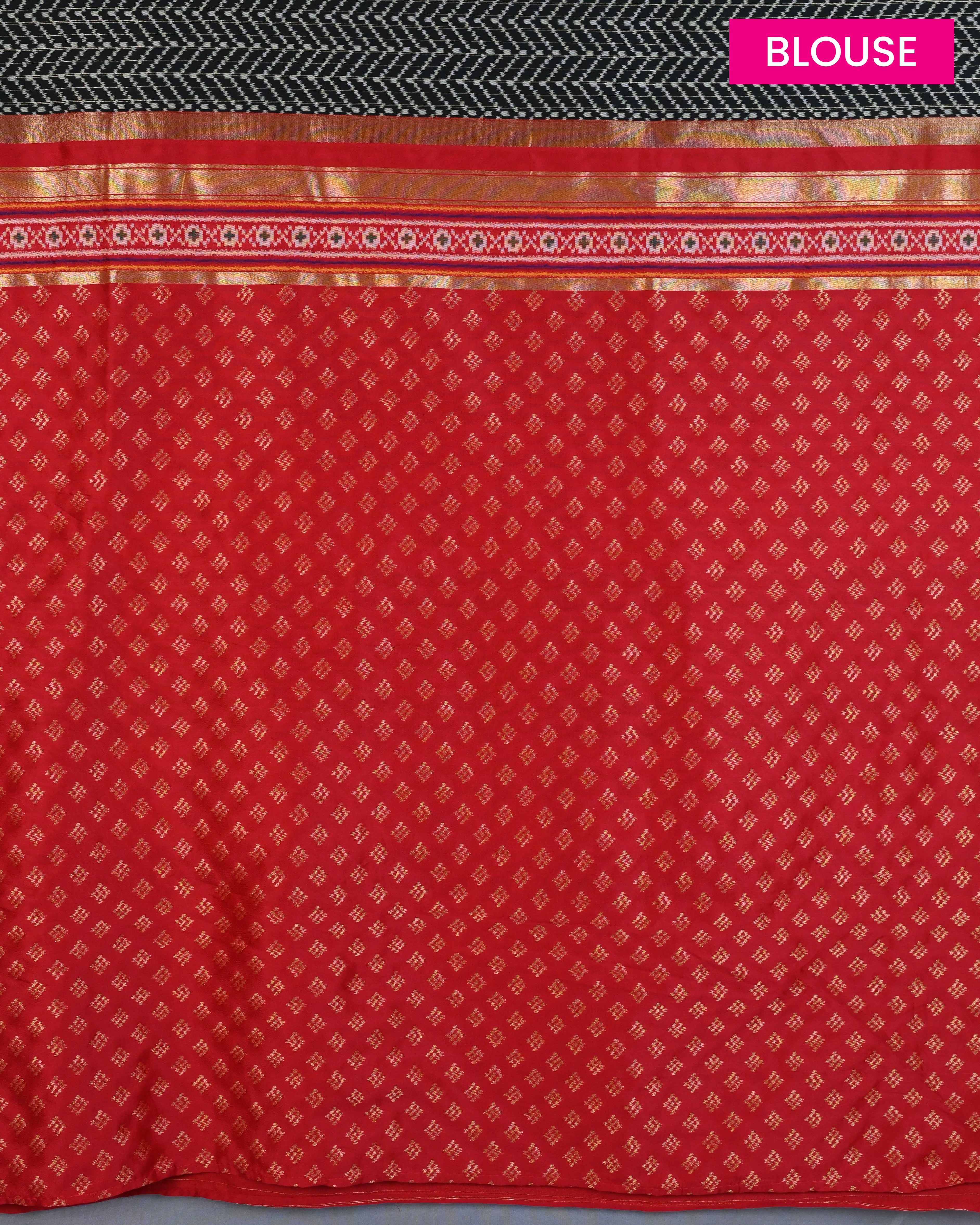 Banarasi Silk Black Patola Saree