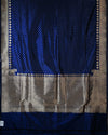 Banarasi Silk Royal Blue Buta Saree