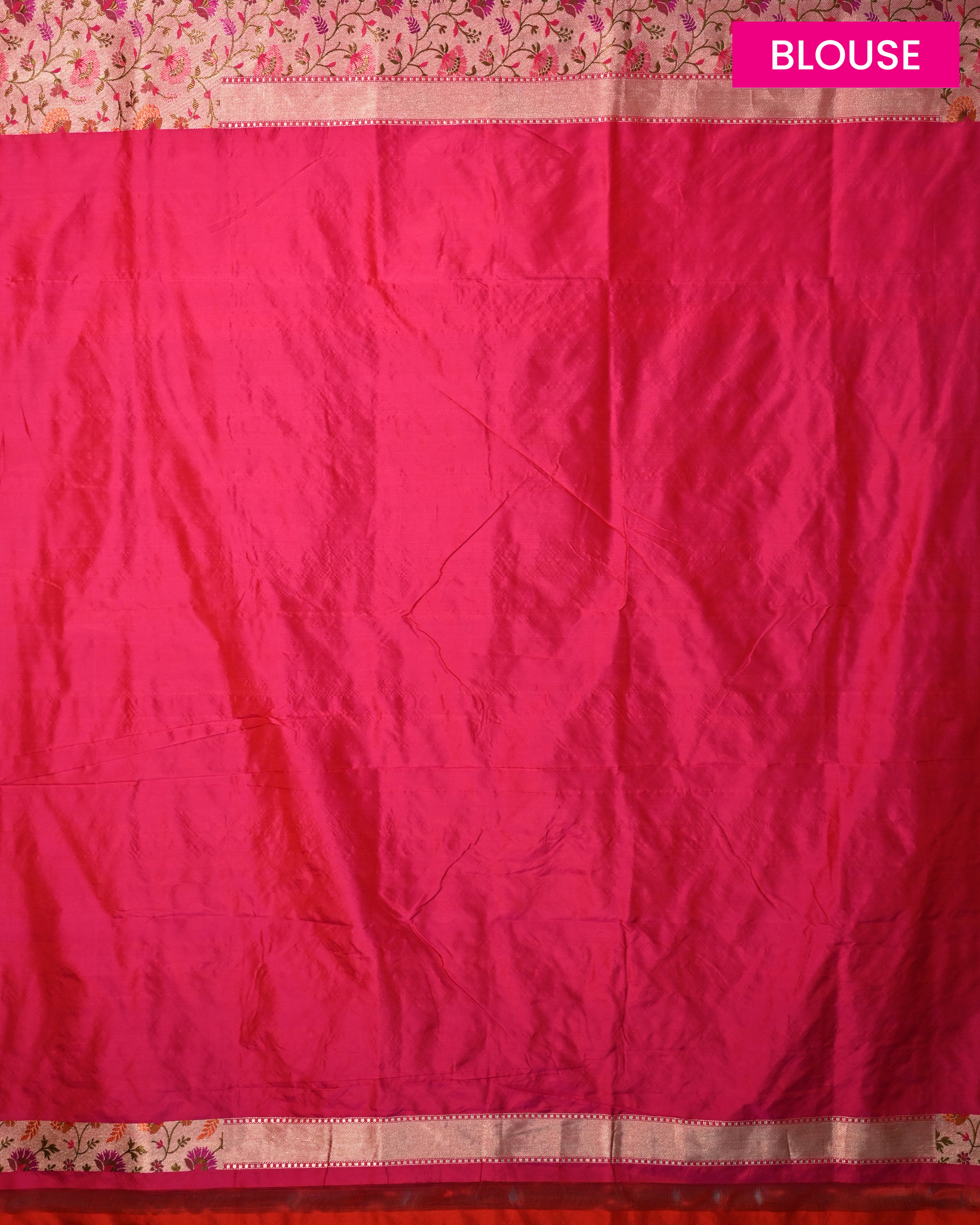 Banarasi Katan Silk Pink Paithani Saree