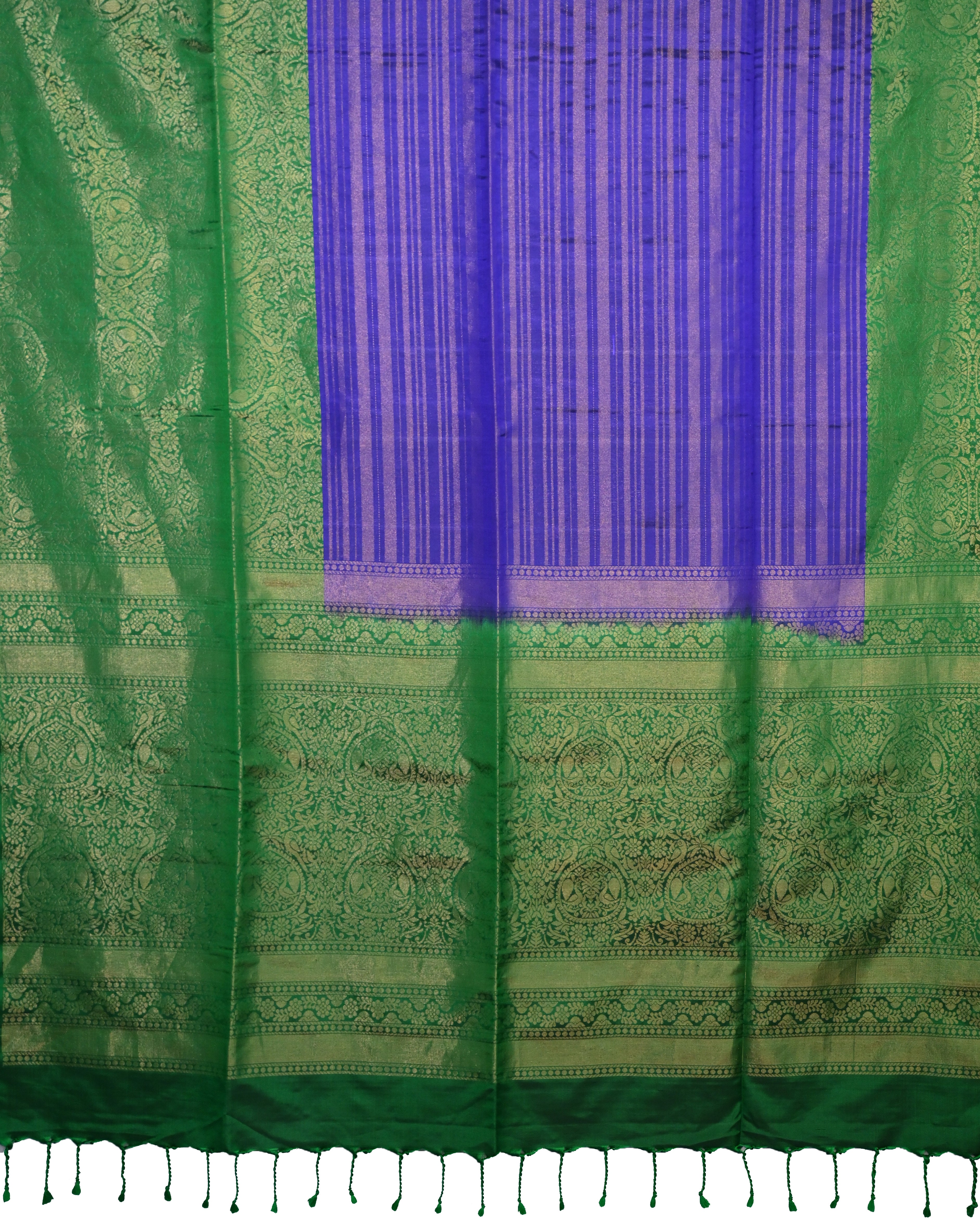 Coimbatore Soft Silk Purple Stripe Saree