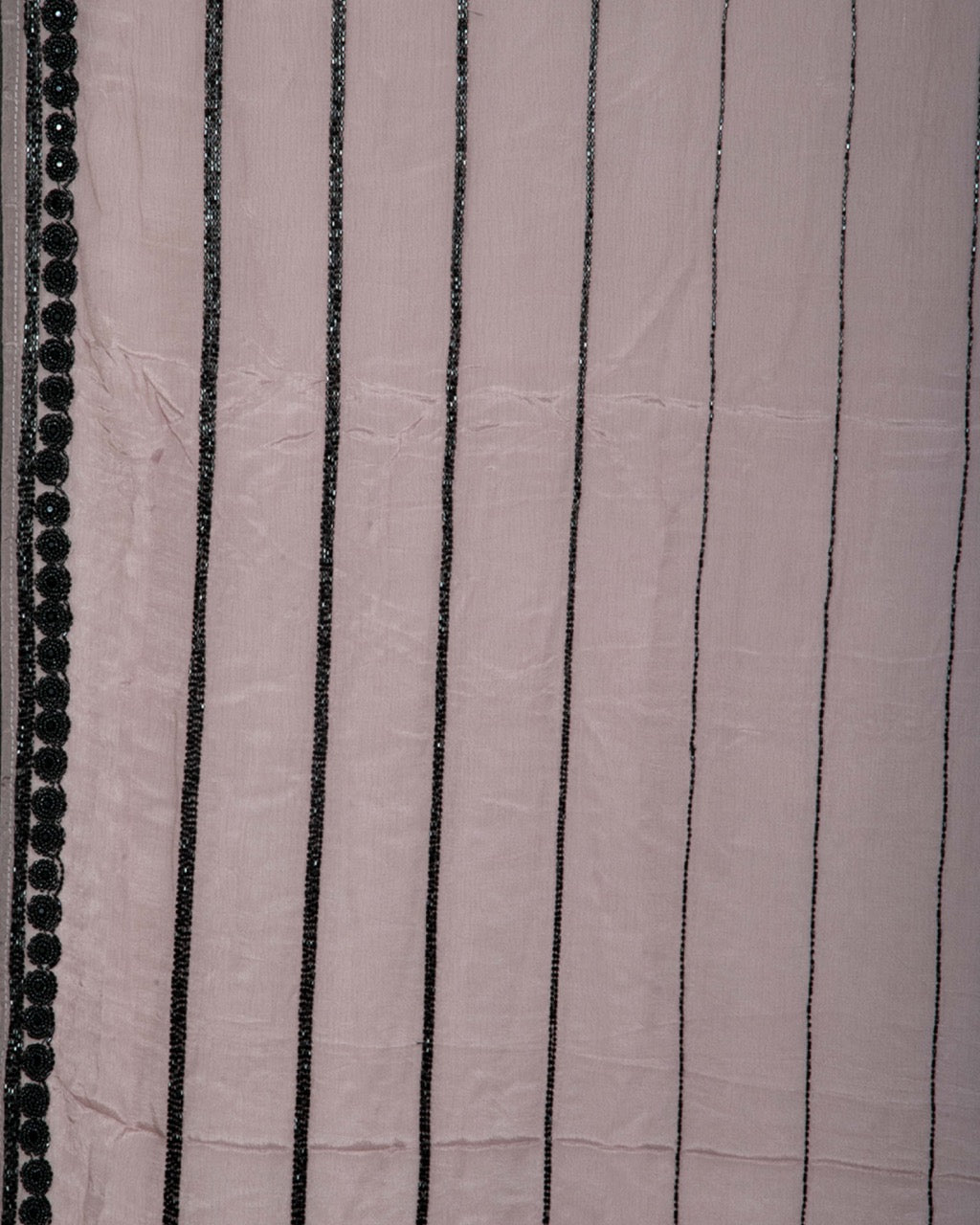 CrepeGeorgetteLightWineandBlackColourEmbroiderySaree2Large