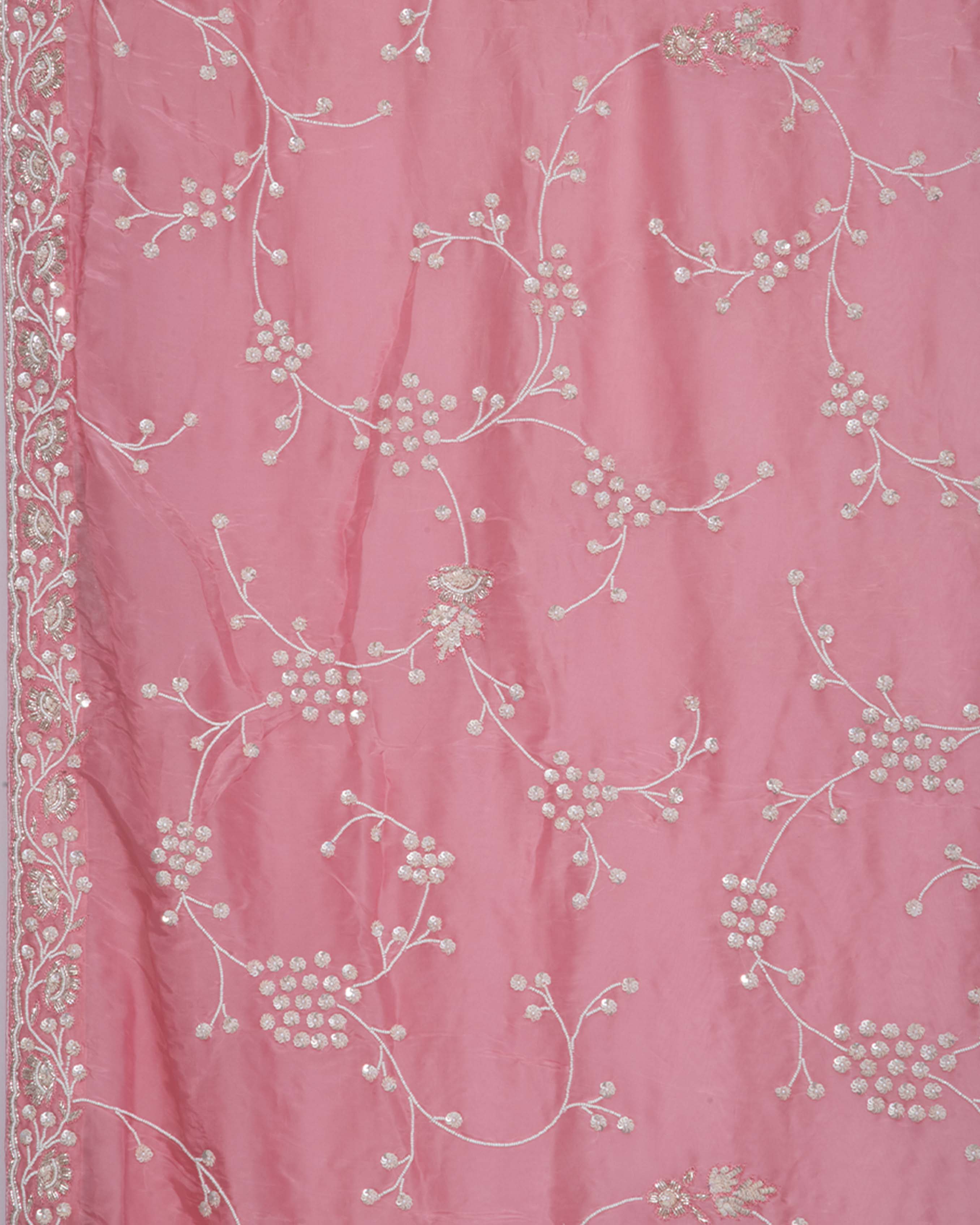 CrepeGeorgetteOnionPinkPearlEmbroiderySaree3