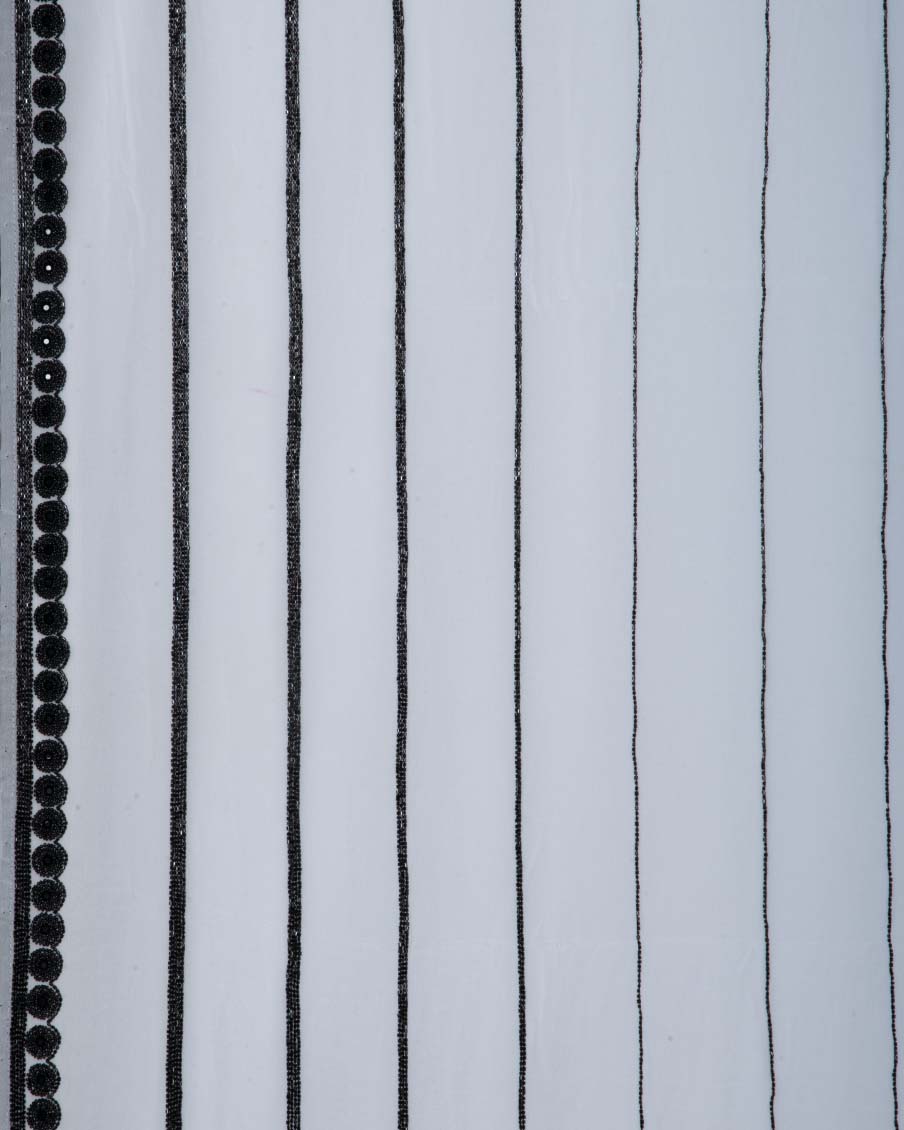 CrepeGeorgetteWhiteandBlackEmbroiderySareeCG010_3