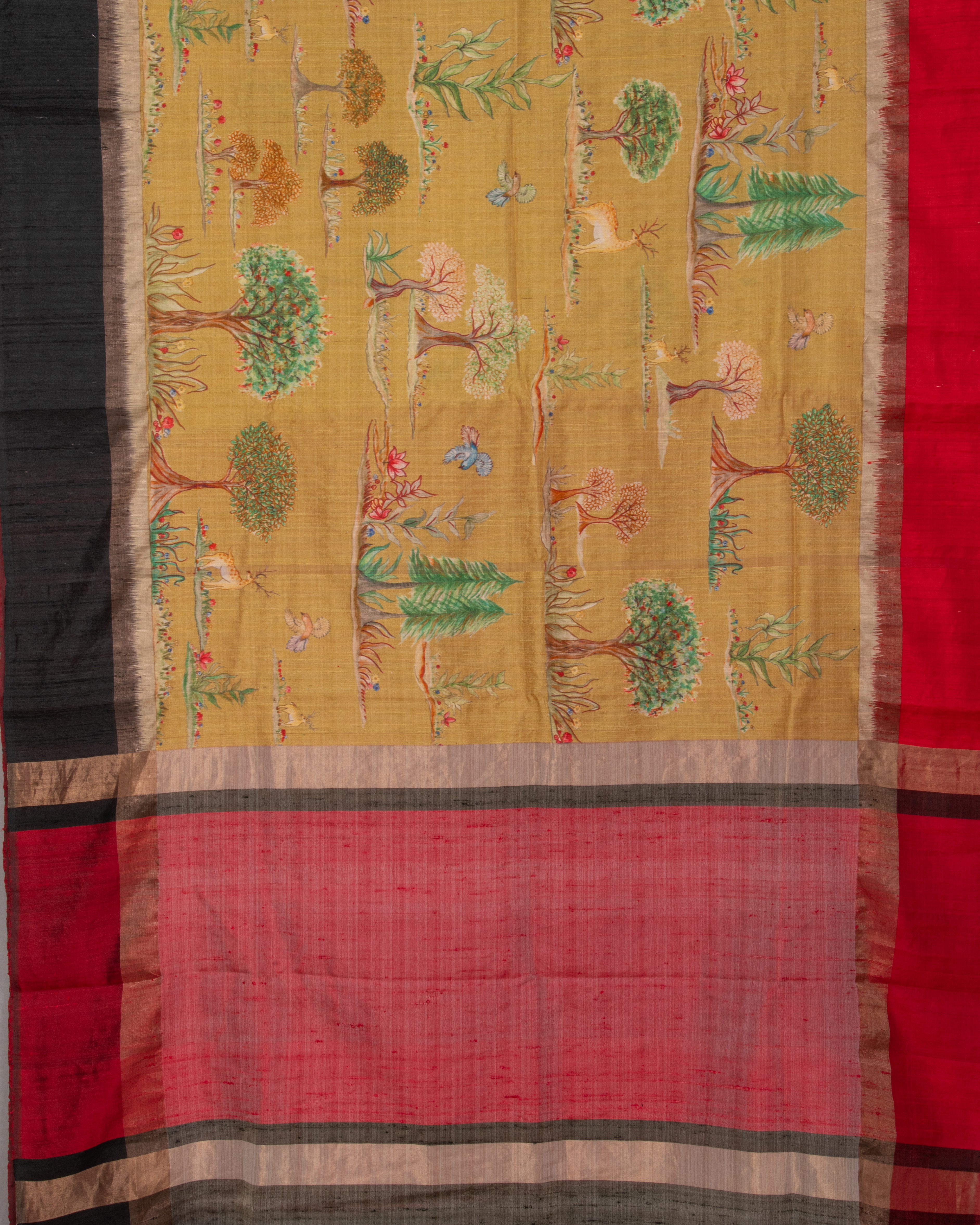 DupionSilkMustardPichwaiPrintSareeCopyofDS001_2