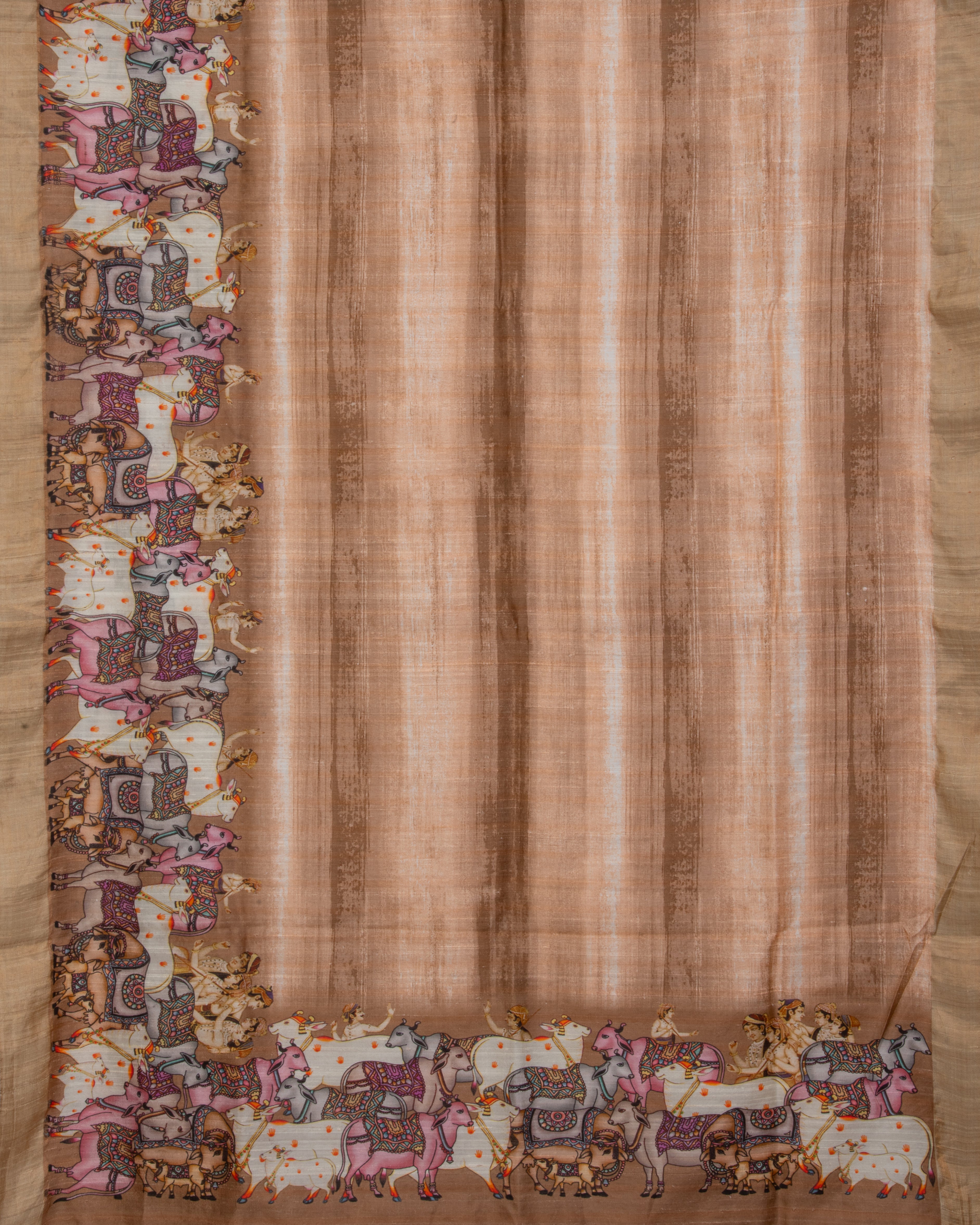 DupionSilkPichwaiPrintPeachSareeCopyofDS002_2