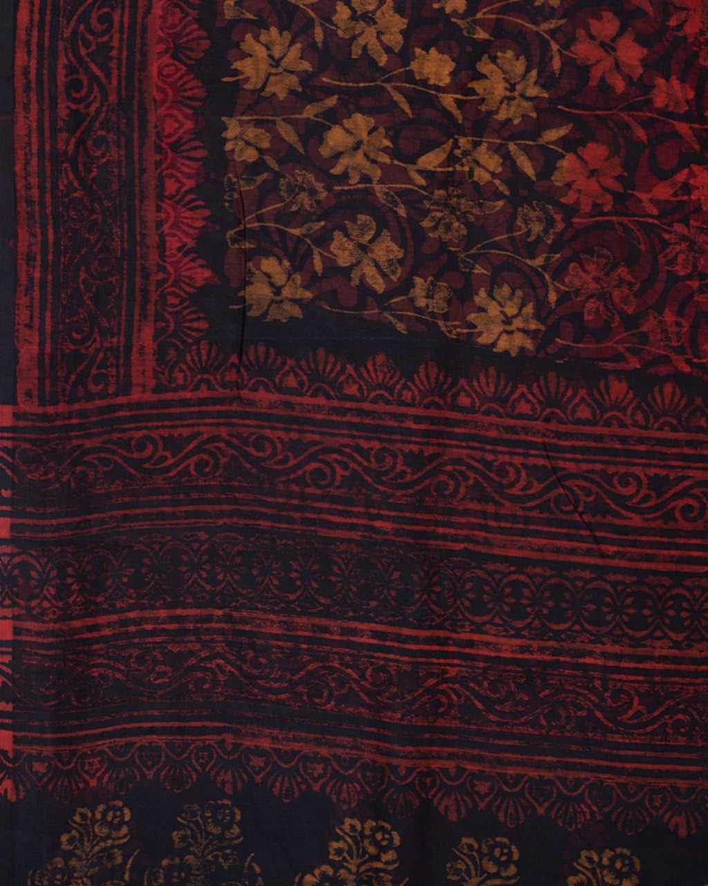 MaheswariSilkDarkBrownBatikPrintSareeCS012_3Large