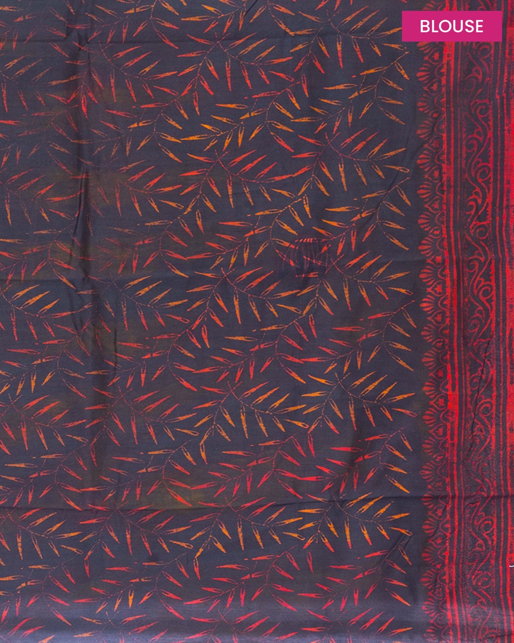 MaheswariSilkDarkBrownBatikPrintSareeGroup7Large