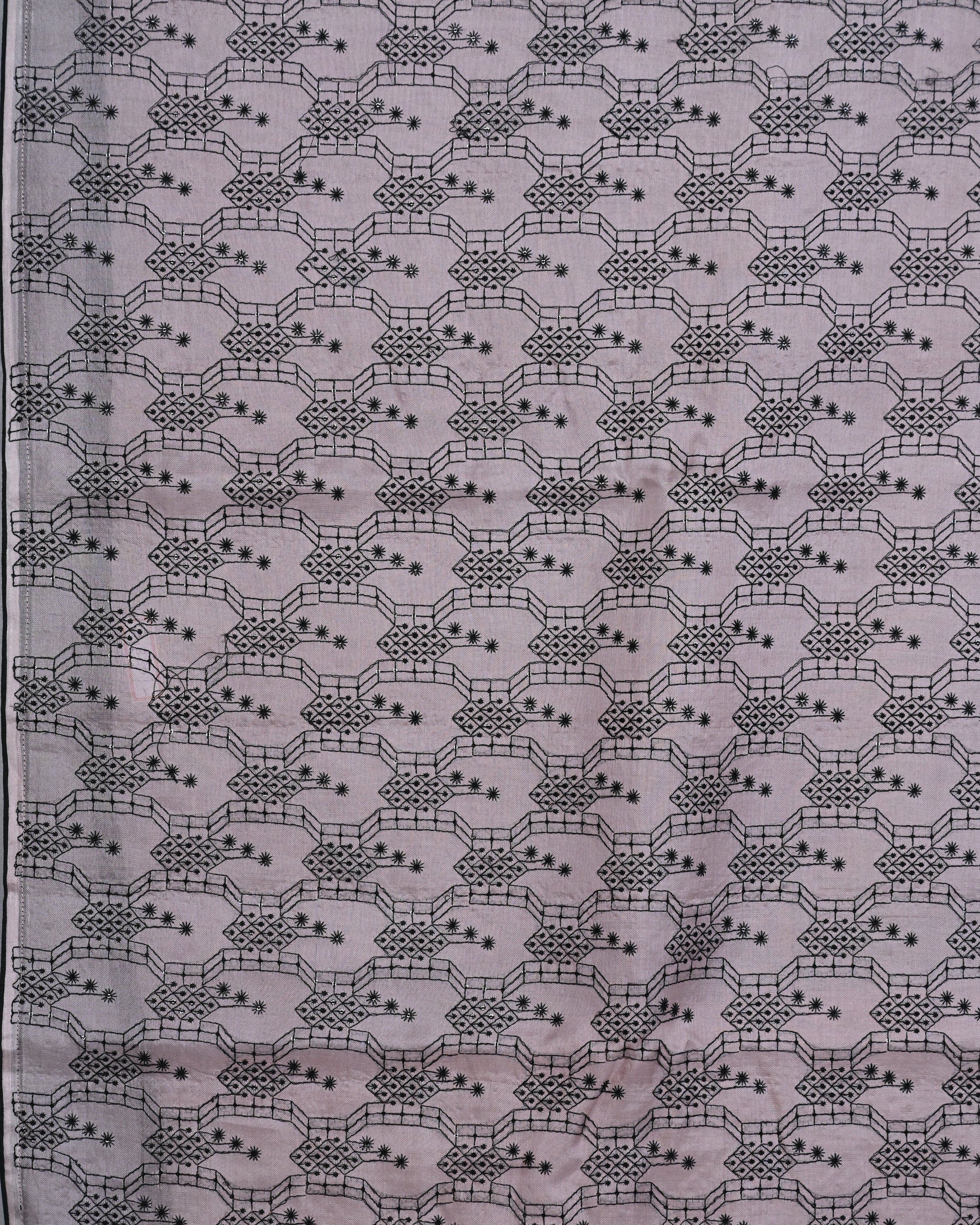 Organza Light Onion Pink Saree