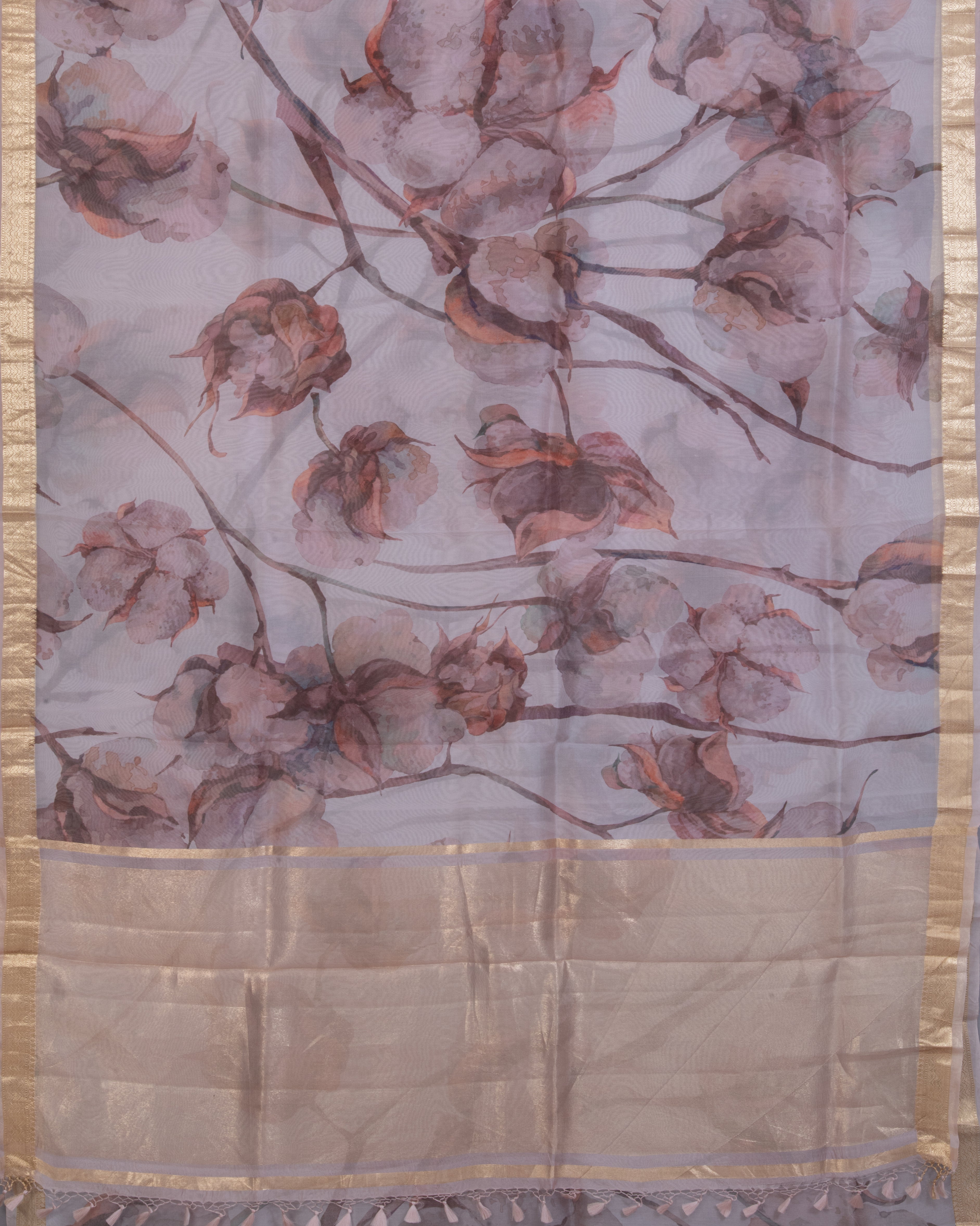 OrganzaPeachFloralPrintSaree-2