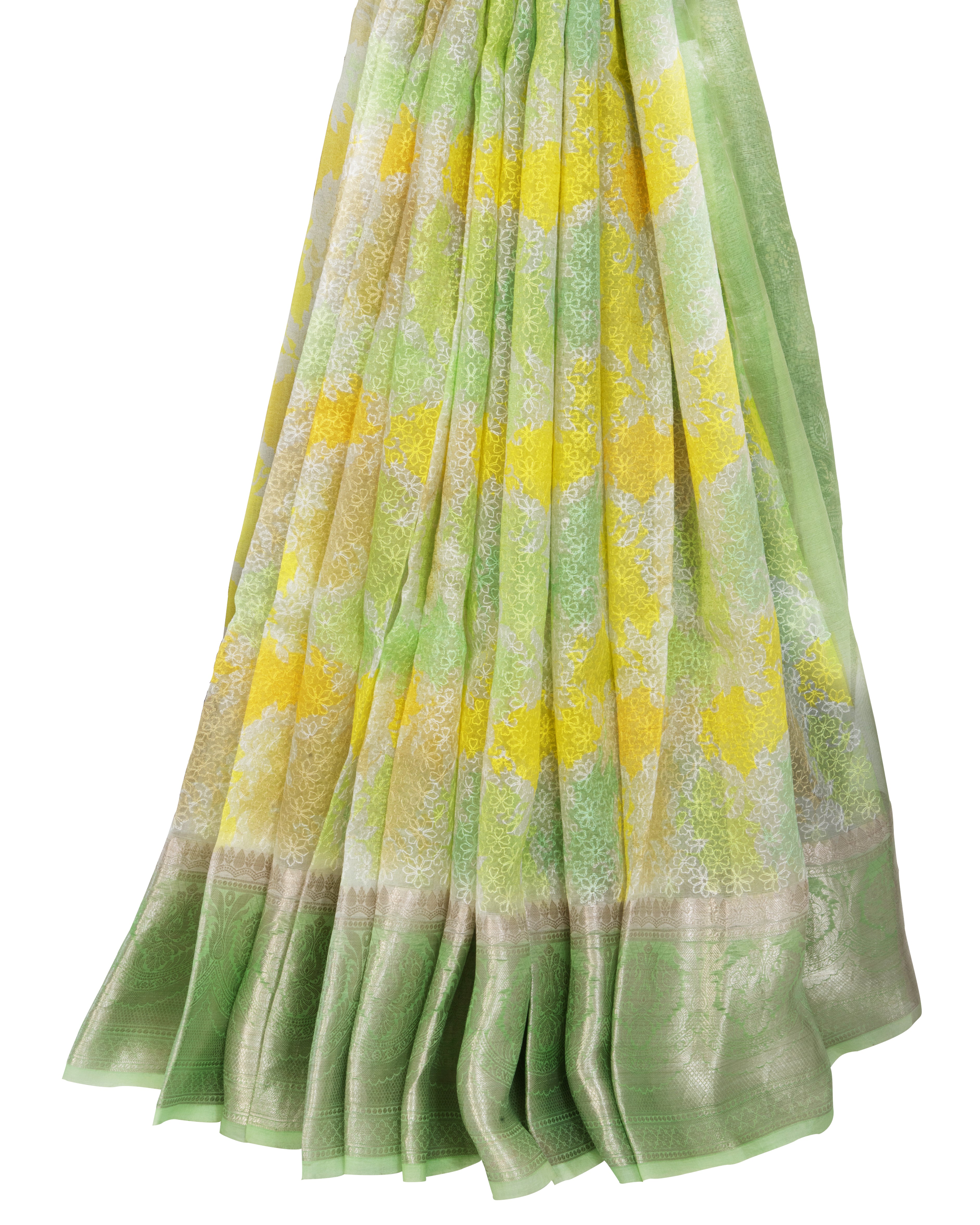 OrganzaYellowandGreenSplashPrintSaree_0f451bed-934a-4cc3-9c51-5520115de726