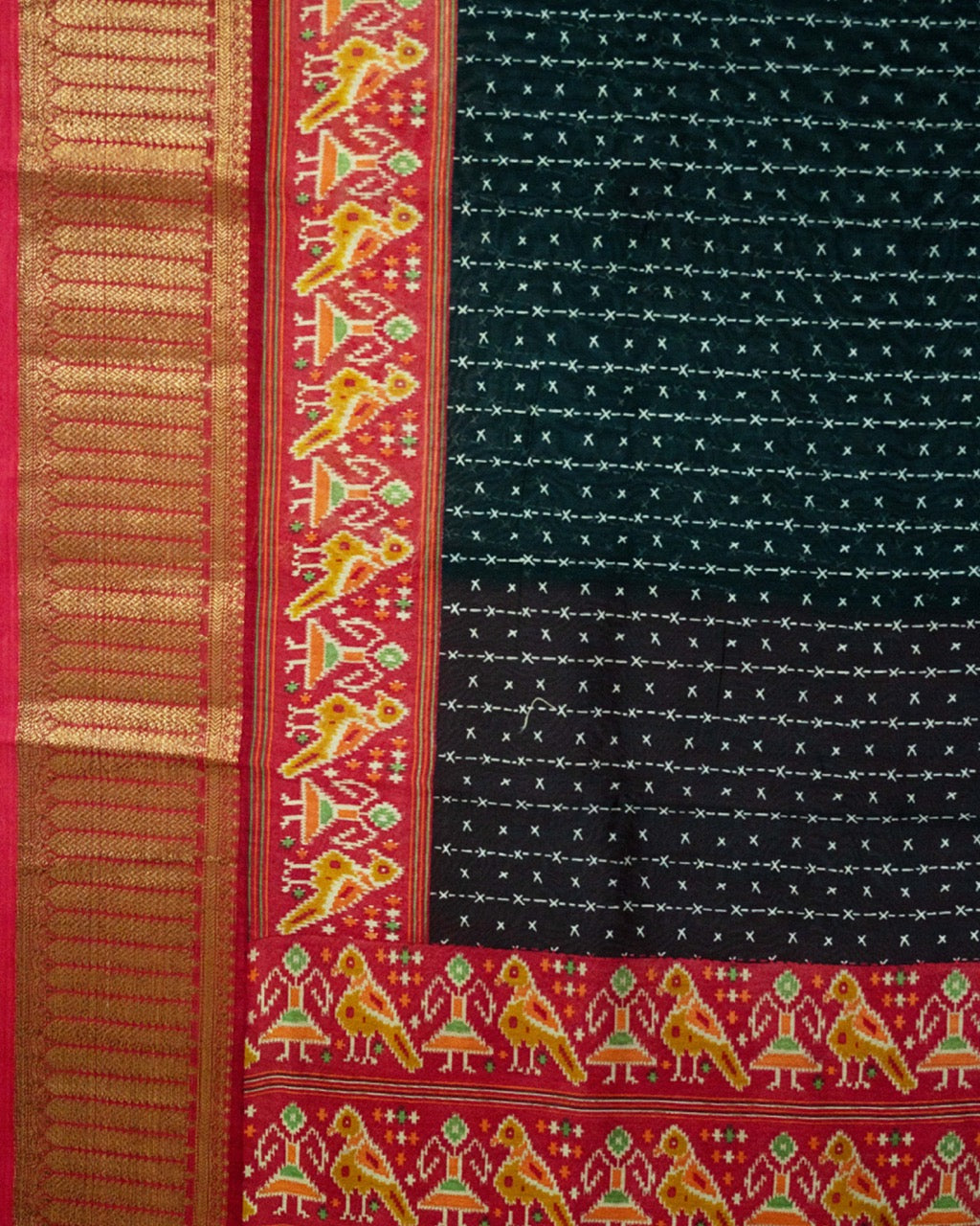 SachiparPrintBlackStripeSareeGroup27Large