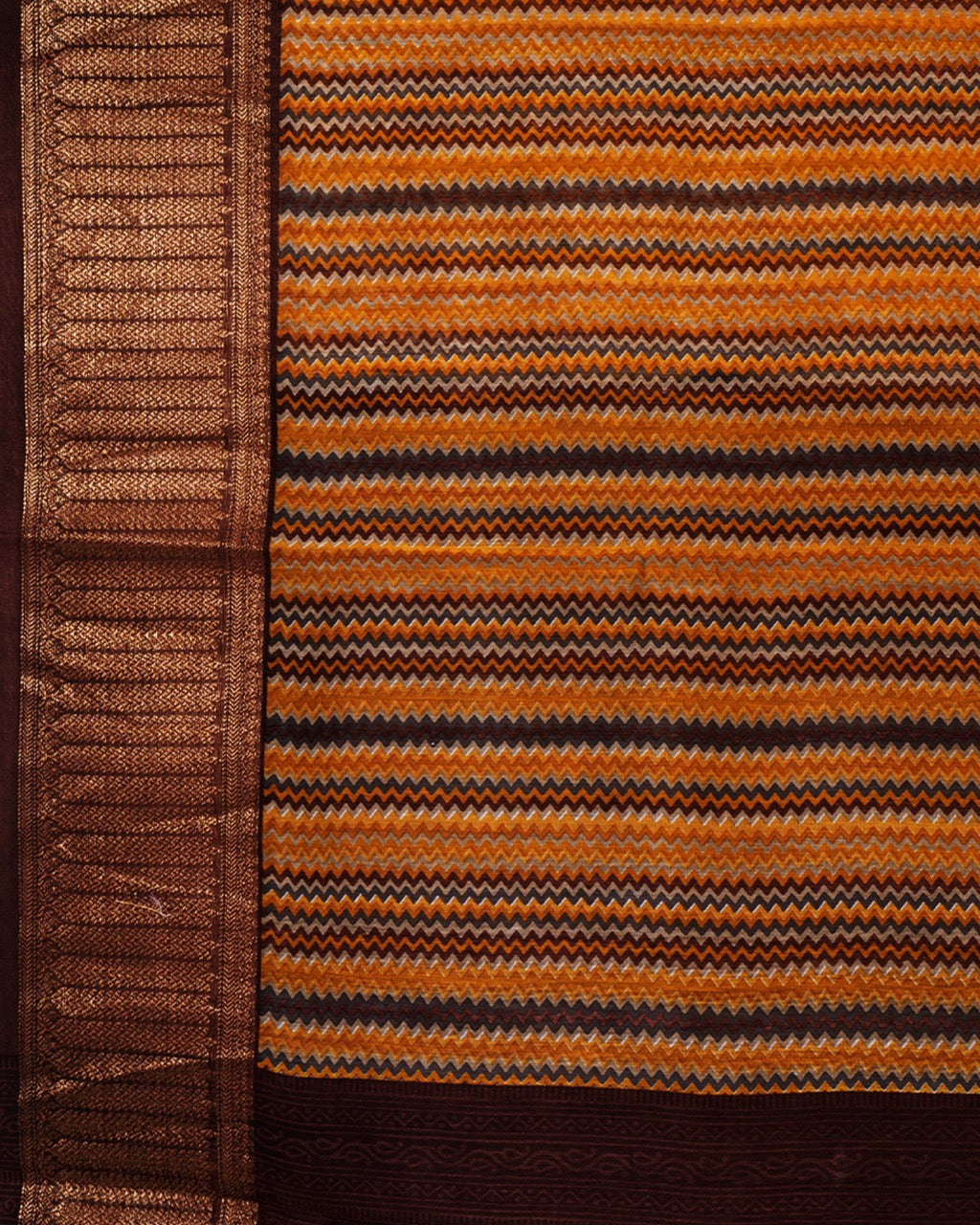 SachiparPrintMustardYellowZigZagSareeGroup33Large