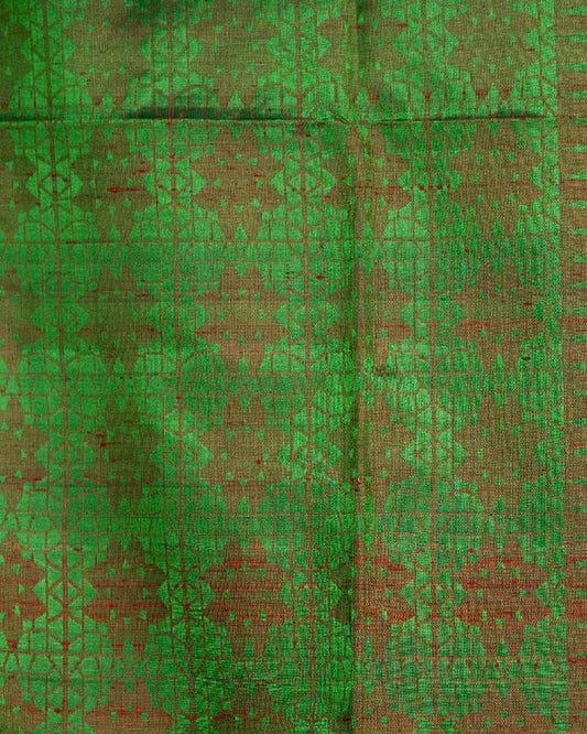 SoftSilkGreenButaSaree_1