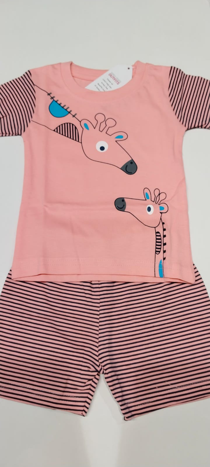 Pink Boys RIB Neck Set