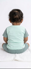 Mint Green Boys RIB Neck Set