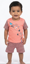 Pink Boys RIB Neck Set
